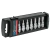 Juego de 7 dados punta hexagonal std, cuadro 3/8", Truper 14169 - comprar en línea