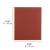 Lija de esmeril roja grano 80 de oxido de aluminio, Truper 11642 en internet