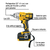 Llave de impacto 1/2", 20V, 155 lb/ft, 1 batería 4Ah, PRETUL 28268 en internet