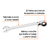 Llave combinada matraca reversible 12mmx168 mm largo, Expert 13668 - FERRETERIAS CORESI