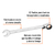 Llave combinada matraca reversible 21mmx288 mm largo, Expert 13758 - FERRETERIAS CORESI