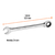 Llave combinada con matraca 24 mm x 325 mm largo, Expert 13625 - FERRETERIAS CORESI