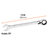 Llave combinada matraca reversible 7/8"x288 mm largo, Expert 13600 - tienda en línea