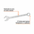 Llave combinada extralarga 1-3/8" x 468 mm de largo, Expert 15607 en internet