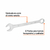 Llave combinada extralarga 1-1/2" x 508 mm de largo, Expert 15609 en internet