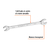 Llave española 10 x 11 x 162 mm de largo, Truper Expert 15708 - FERRETERIAS CORESI