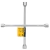 Llave de cruz 14" galvanizada, Pretul 21800