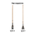 Mango para raspadores SCR-4 y SCR-7, largo de 54", Truper 19741 - FERRETERIAS CORESI