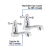Juego 2 llaves para lavabo, ABS, manerales cruceta, Basic 48384 en internet