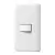 Placa armada con 1 interruptor de 3 vias, Volteck Basic