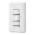 Placa armada con 3 interruptores sencillos, Volteck Basic