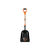 Pala carbonera T-2000, puño 'Y', Truper 17164 - comprar en línea