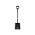 Pala cuadrada T-2000, puño "Y" mango fibra de vidrio, Truper 102457 - comprar en línea