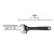 Llave ajustable (perico) 6' pavonada, Pretul 21822 - tienda en línea