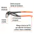 Pinza de extensión 16", mango de PVC, Truper 102485 - FERRETERIAS CORESI