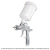 Pistola ppintar gravedad LVLP vaso plastico, 2 mm, Truper 101092 - comprar en línea