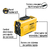 Mini soldadora inversora Bi-voltaje 130A, Serie 300, PRETUL 29019 en internet