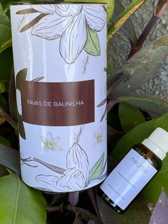 Essência Concentrada Favas de Baunilha 40ml - Malinski Ateliê Olfativo