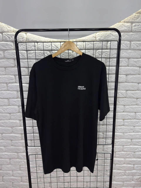 Camiseta Armani Exchange AX Preta Premium