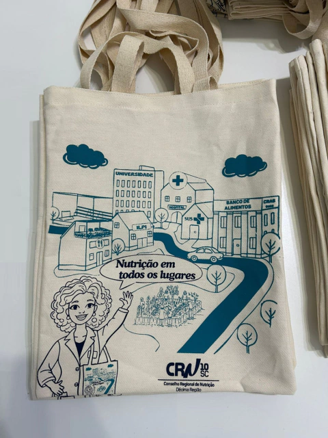 Sacola Ecobag 100% Algodão Cod.LA534G - comprar online