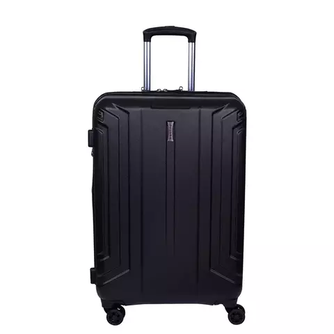 Mala de Viagem Grande ABS Expansível Rodas Duplas 360° Cadeado TSA Sestini Classic 1T - PRETO
