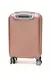 Mala de Viagem Pequena Bordo ABS Rodas 360° Removíveis Cadeado Código Embutido - YINS - YS21027RO - ROSE - Mala Online | Compre a sua Mala de Viagem Online