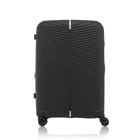Mala de Viagem Grande Polipropileno Expansível Rodas Duplas 360 Cadeado TSA Samsonite Varro - PRETA