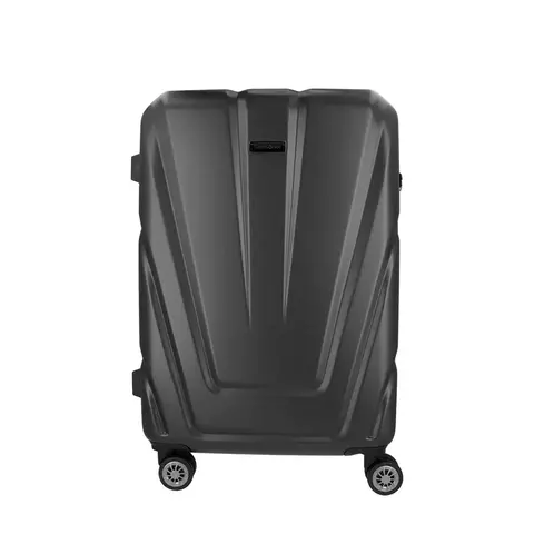 Mala de Viagem Grande Policarbonato Expansível Rodas Duplas 360º Cadeado TSA Samsonite Vegas 3.0 - PRETO