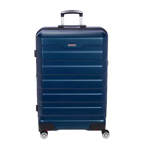 Mala de Viagem Média ABS Expansível Rodas Duplas 360° Retráteis (LANÇAMENTO) Cadeado TSA Sestini WHEELESS - AZUL