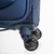 Imagem do Mala de Viagem Média Poliéster Expansível Rodas Duplas 360 Cadeado TSA Samsonite Kick Air - AZUL
