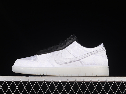 DUNK LOW SB FRAGMENT CLOT CINZA/BRANCO/PRETO