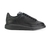 ALEXANDER MCQUEEN OVERSIZED COURO PRETO