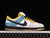 DUNK LOW SB BRANCO/ PRETO/ AMARELO na internet