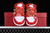 DUNK LOW SB VERMELHO/BRANCO
