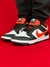 NIKE SB DUNK PRETO/ LARANJA na internet