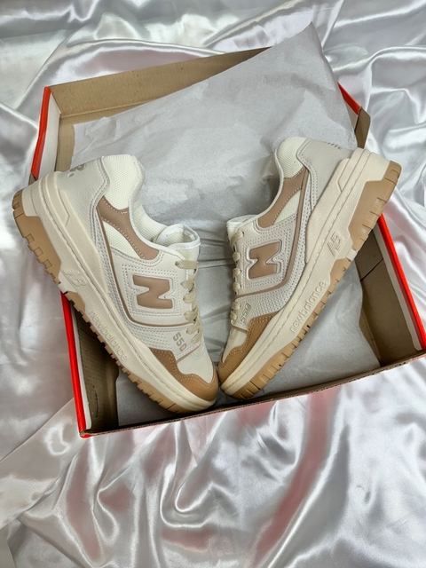 NEW BALANCE 550 BRANCO NUDE