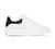 ALEXANDER MCQUEEN OVERSIZED COURO BRANCO