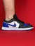 NIKE AIR JORDAN 1 LOW PRETO AZUL BRANCO