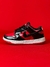 DUNK LOW INFATIL PRETO COM VERMELHO VINIL - comprar online