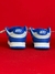 DUNK LOW INFANTIL CINZA COM AZUL LOGO TRANSPARENTE SOLA BRANCA - Element Store Company