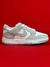 DUNK LOW INFANTIL CINZA COM BRANCO