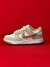 DUNK LOW INFANTIL BEGE COM DOURADO - comprar online