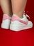 NIKE AIR FORCE 1 BRANCO ROSA PRATA NACIONAL S na internet