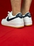 NIKE AIR FORCE 1 BRANCO AZUL ESCURO NACIONAL S na internet