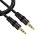 Cabo 2 Metros P2xP2 3.5mm Macho Preto Reforçada - comprar online