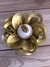 Forminha Dourada pct com 50 unid. Modelo Vazado com Dourado - (cópia) - Moura Flor Embalagens para festas 