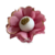 Forminhasde flores com bordas douradas