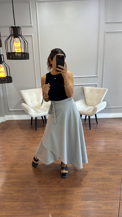 Saia Envelope de Couro - Stilo D Moda