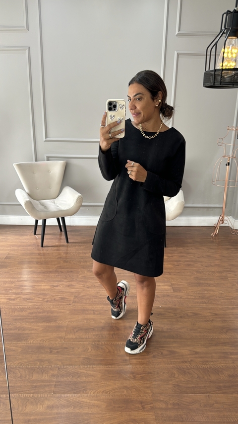 Vestido Suede