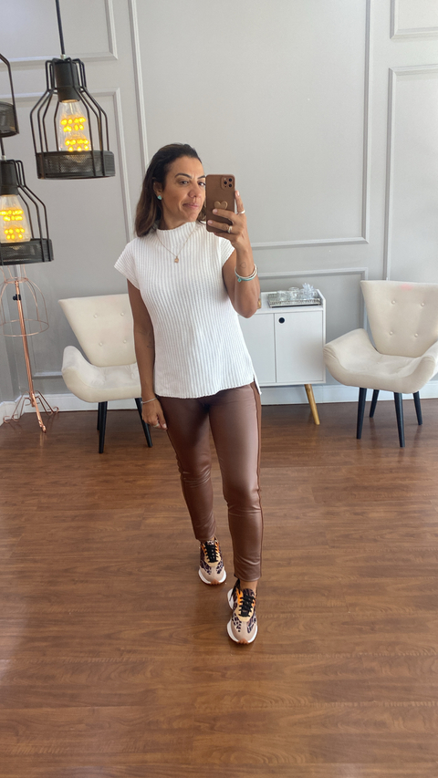 Regata / colete em tricô